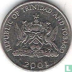 Trinidad en Tobago 25 cents 2001 - Afbeelding 1