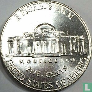 États-Unis 5 cents 2020 (D) - Image 2