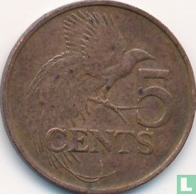 Trinidad en Tobago 5 cents 1979 (zonder FM) - Afbeelding 2