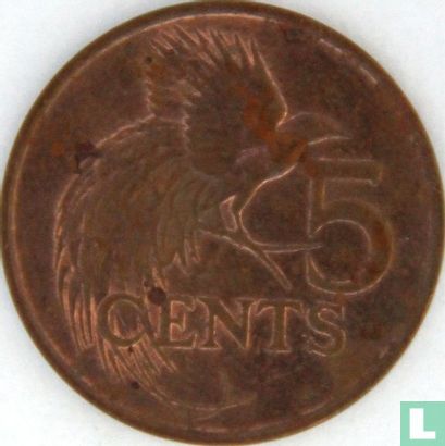 Trinidad and Tobago 5 cents 1997 - Image 2