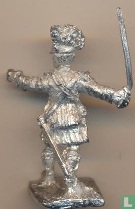 Highlanders Ensign Schwert erhoben - Bild 2