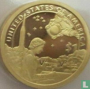 United States 1 dollar 2019 (PROOF) "American Indians in the space program" - Image 2