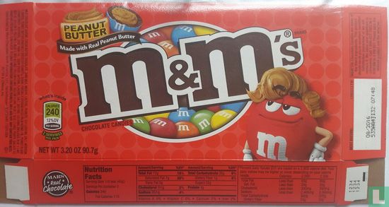 M&M's Peanut Butter 90.7g - Image 1