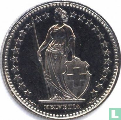 Switzerland 1 franc 2017 - Image 2