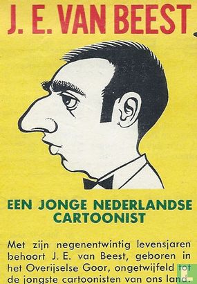 J.E. van Beest - Een jonge Nederlandse cartoonist - Image 2