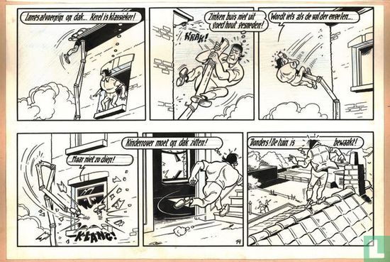 Suske en Wiske - De zingende zwammen / Les Champignons chanteurs - Originele pagina - (p.7) - (1960) - Afbeelding 3