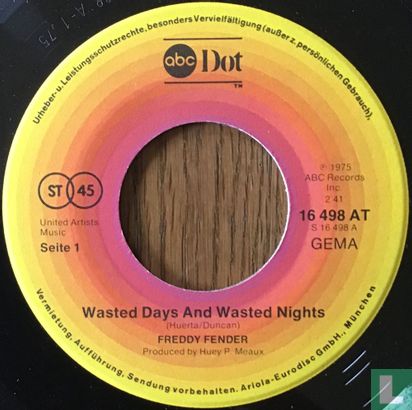 Wasted Days and Wasted Nights - Afbeelding 3