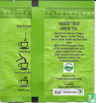 Yakuso Tulsi Green Tea  - Image 2