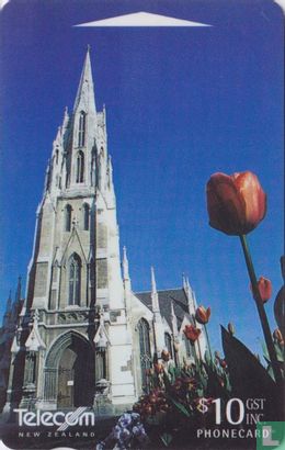 Springtime at First Church of Otago - Afbeelding 1