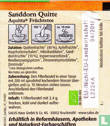 Sanddorn Quitte - Afbeelding 2