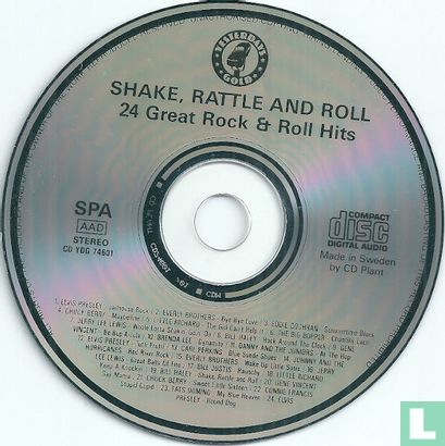 Shake, Rattle And Roll - 24 Great Rock & Roll Hits - Afbeelding 3