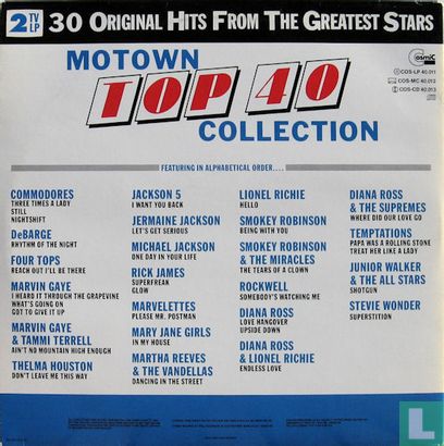 Motown Top 40 Collection - 30 Original Hits from the Greatest Stars - Image 2