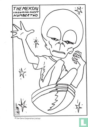 The Mekon Colouring Sheet Number Two