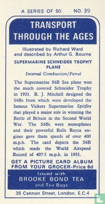 Supermarine Schneider Trophy Plane - Afbeelding 2