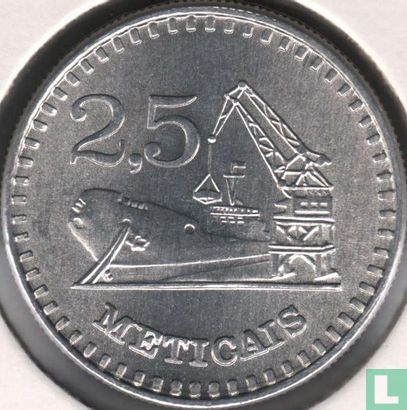 Mosambik 2½ Meticais 1986 - Bild 2