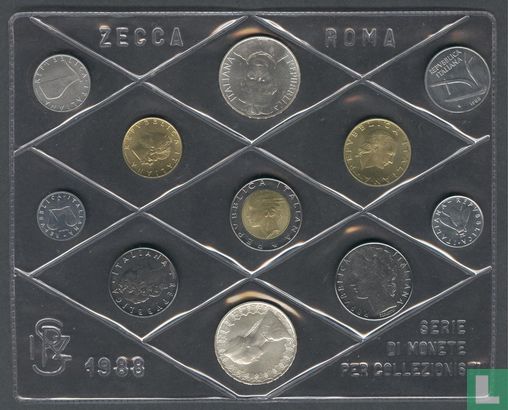 Italy mint set 1988 - Image 2