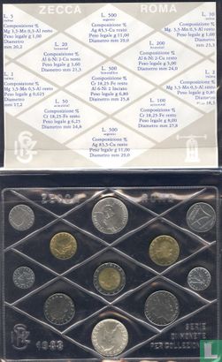 Italy mint set 1988 - Image 3