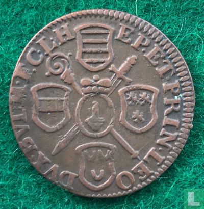 Liège 1 liard 1722 - Image 2