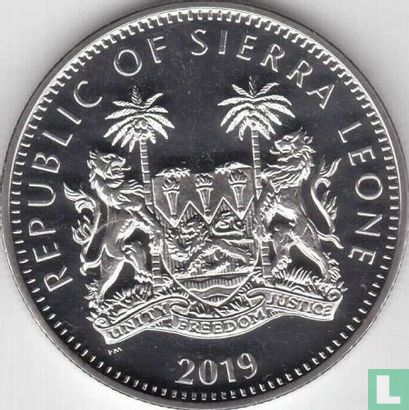 Sierra Leone 1 dollar 2019 "Rhino" - Image 1