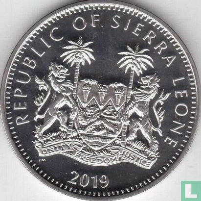 Sierra Leone 1 dollar 2019 "Leopard" - Afbeelding 1