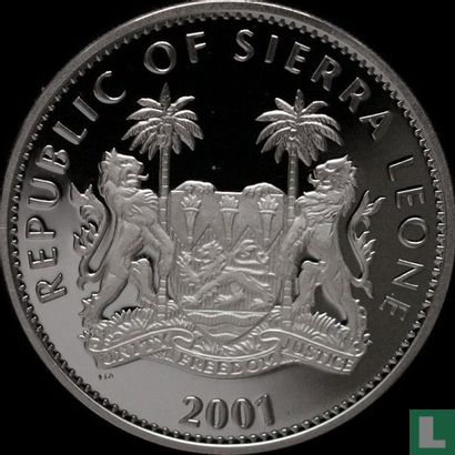 Sierra Leone 10 dollars 2001 (PROOF) "Buffalo" - Image 1