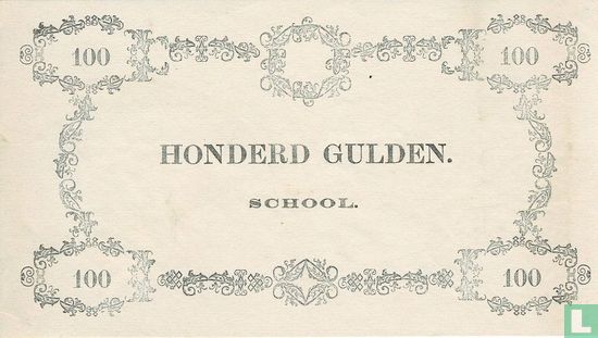 Schoolgeld 100 Gulden  - Image 1
