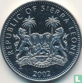 Sierra Leone 1 dollar 2002 "Death of the Queen Mother - Queen Mother in garden with dog" - Image 1
