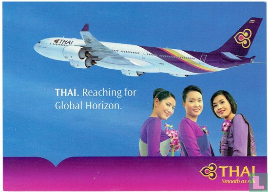 Thai International - Airbus A-340 - Afbeelding 1