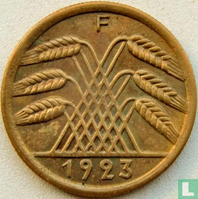 Duitse Rijk 50 rentenpfennig 1923 (F) - Afbeelding 1