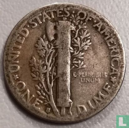 Vereinigte Staaten 1 Dime 1928 (große S) - Bild 2