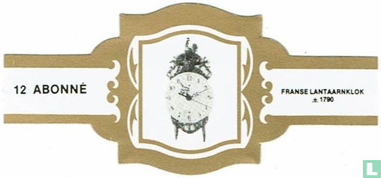 French lantern clock ± 1790 - Image 1