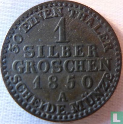 Prusse 1 silbergroschen 1850 - Image 1