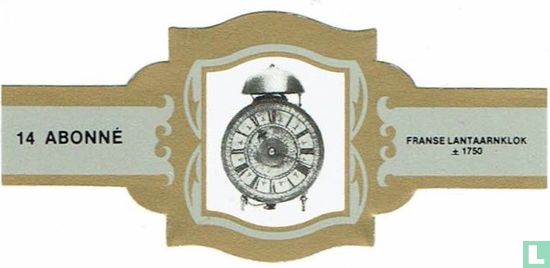 [French lantern clock ± 1750] - Image 1