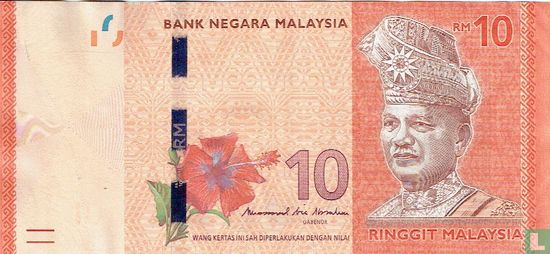 Maleisië 10 Ringgit ND (2018) - Afbeelding 1