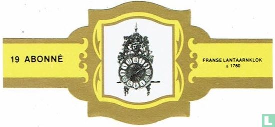 [Horloge lanterne française ± 1760] - Image 1