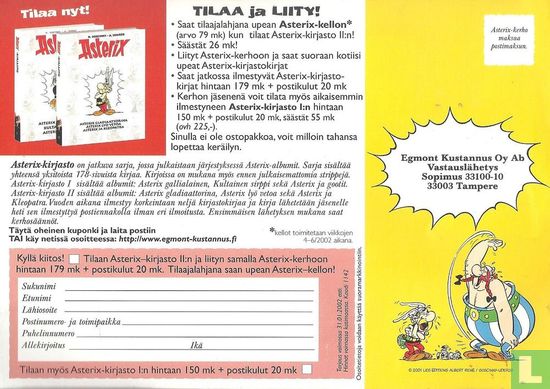 Asterix - Aanvraagkaart  - Bild 2