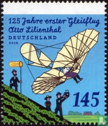 Eerste vlucht Otto Lilienthal