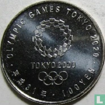 Japan 100 Yen 2019 (Jahr 31) "2020 Summer Olympics in Tokyo - Goalball" - Bild 1