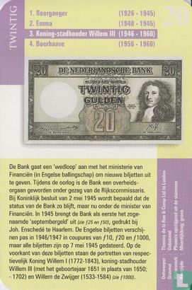 20 gulden Koning Willem III - Bild 1