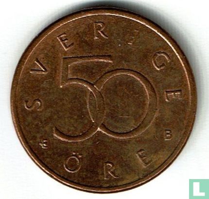 Suède 50 öre1999 - Image 2