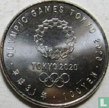 Japan 100 Yen 2019 (Jahr 31) "2020 Summer Olympics in Tokyo - Karate" - Bild 1