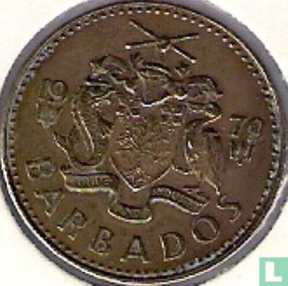 Barbade 5 cents 1979 (sans FM) - Image 1