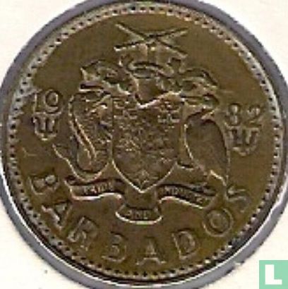 Barbados 5 cents 1982 (without FM) - Image 1