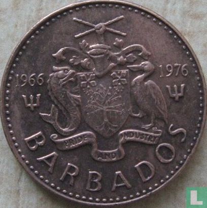 Barbados 1 cent 1976 (zonder FM) "10th anniversary of Independence" - Afbeelding 1