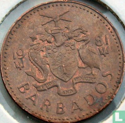 Barbade 1 cent 1981 (sans FM) - Image 1