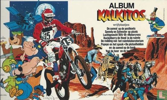 Album Kalkitos wrijfplaatjes - Bild 1