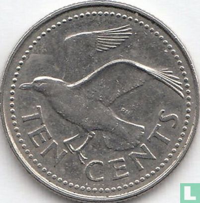 Barbade 10 cents 1990 - Image 2