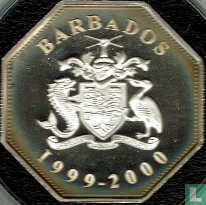 Barbados 5 dollars 1999 (PROOF) "Millennium" - Image 1