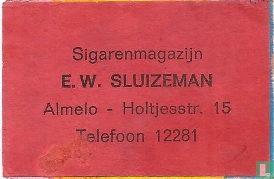 Sigarenmagazijn E.W. Sluizeman