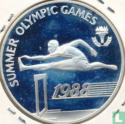Barbados 20 Dollar 1988 (PP) "Summer Olympics in Seoul" - Bild 1
